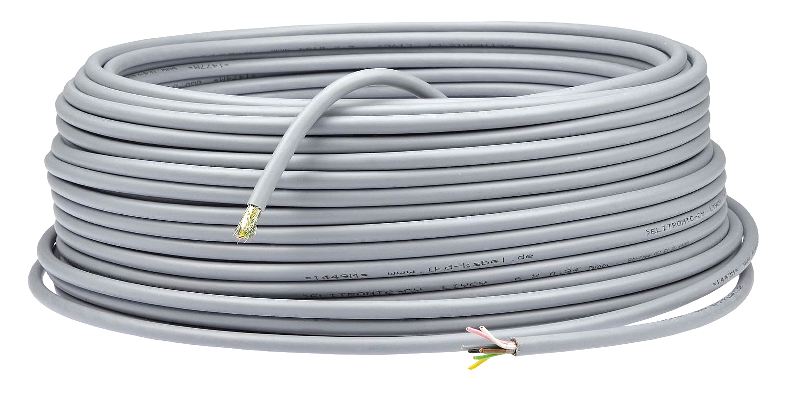 Kabel przewód sterowniczy ekran LIYCY 4x0 5 100m S30589 Cena