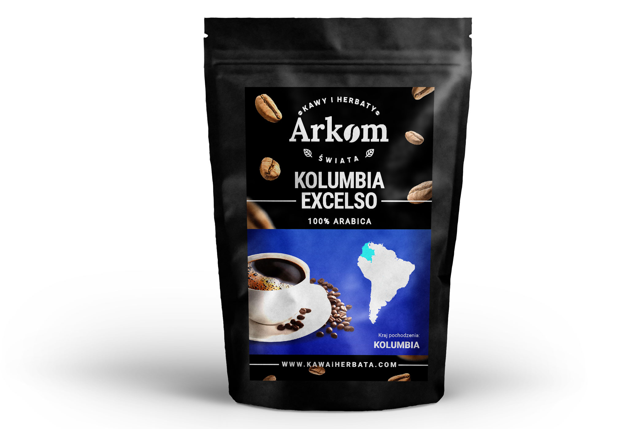 Kawa Arabica Kolumbia Excelso Kg Allegro Pl