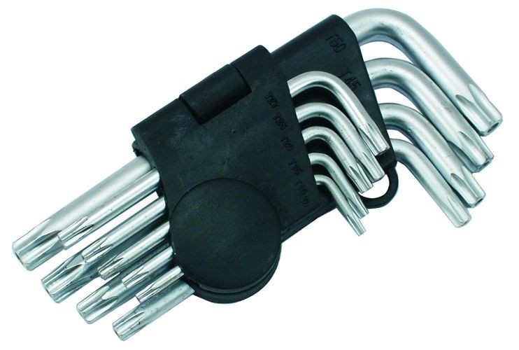 Imbusy CR V TORX 9szt ZESTAW KLUCZY TORXY KLUCZE 1665 za 12 99 zł z