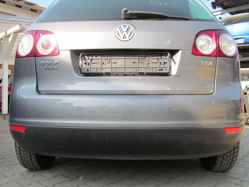 VW GOLF 5 V Plus LA7T zderzak tył tylny kompletny 7438837599