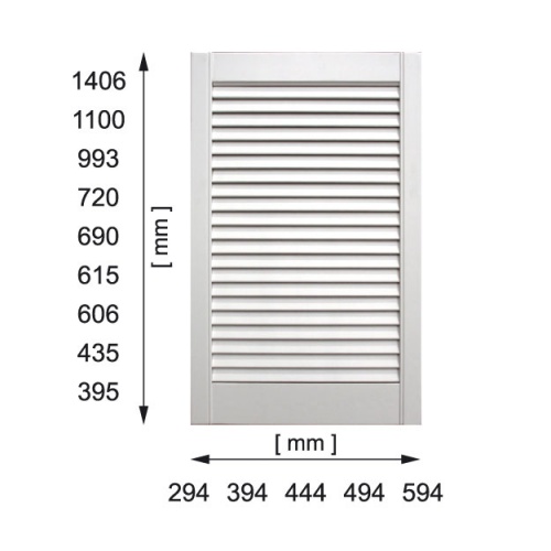 Двери Жалюзийные Размеры
