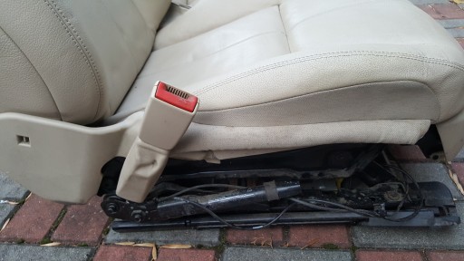 Сидіння передня подушка безпеки правий Mercedes S W221 Європа OE кремова шкіра - 6