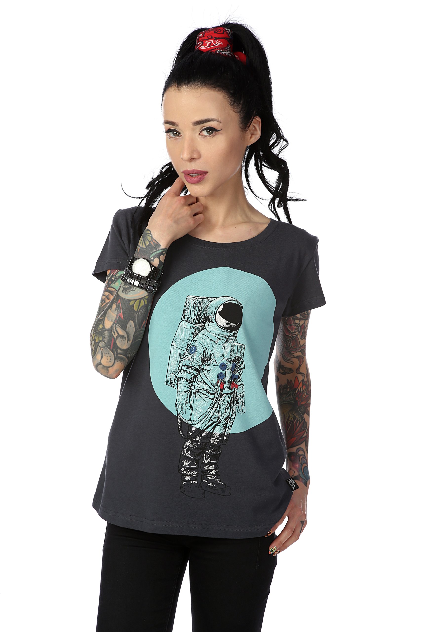 

T-shirt damski Astronauta Legendy Polskie L