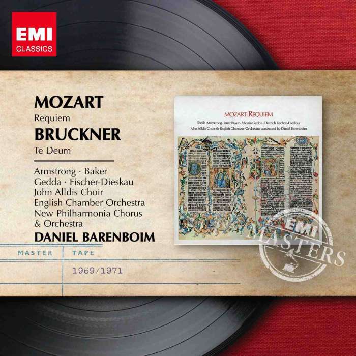 

Barenboim Mozart Requiem - Bruckner Te Deum CD