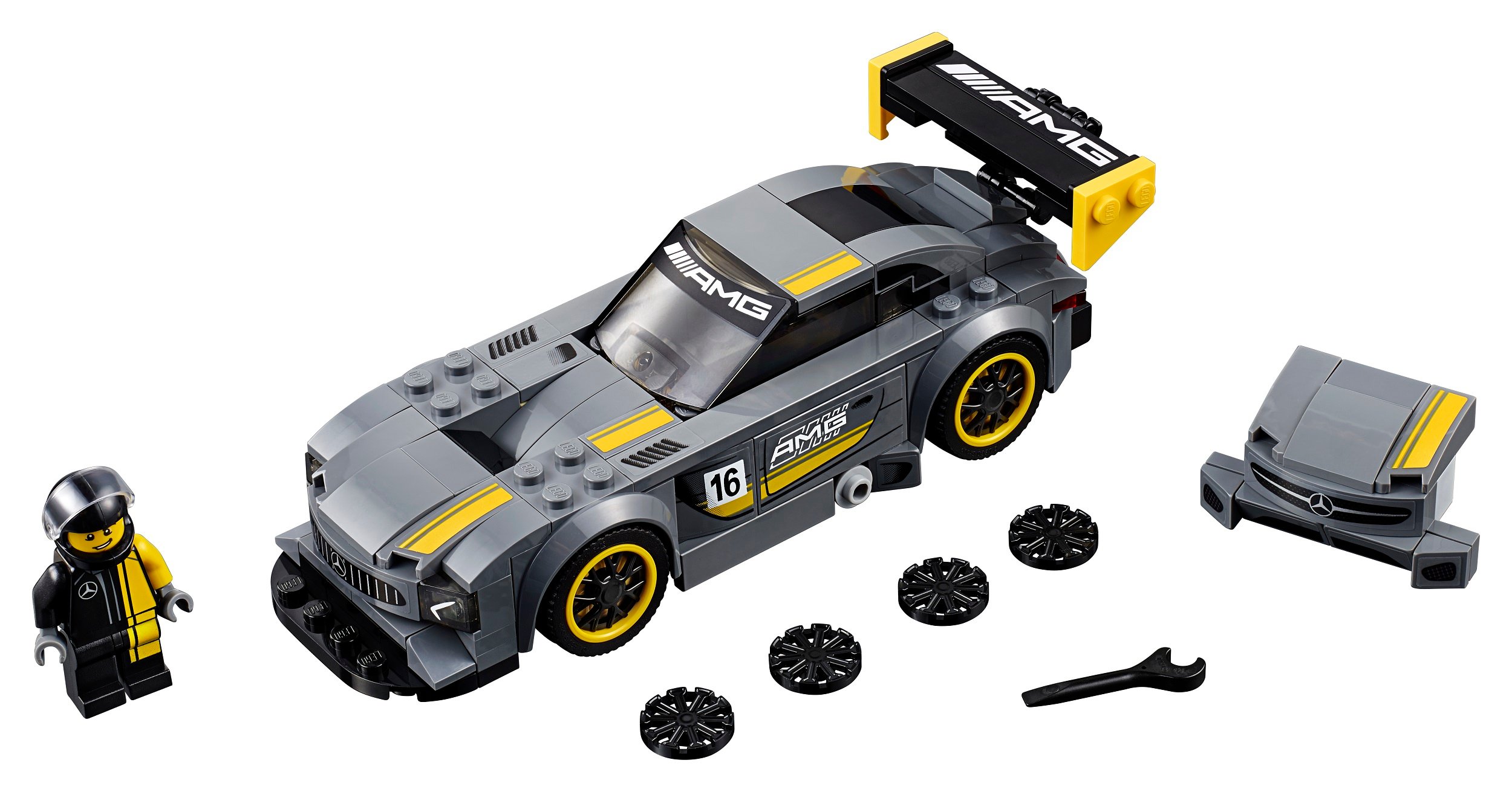 LEGO 75877 LEGO Speed Champions 75877 Mercedes-AMG GT3 + GRATIS Marka LEGO
