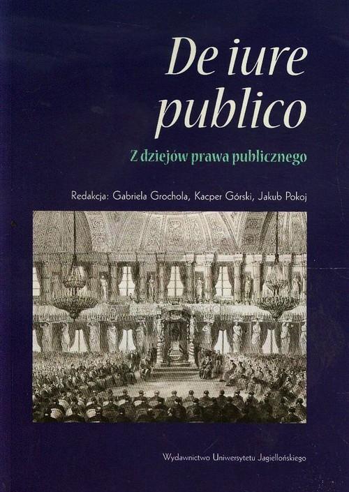 

De iure publico Z dziejów prawa publicznego
