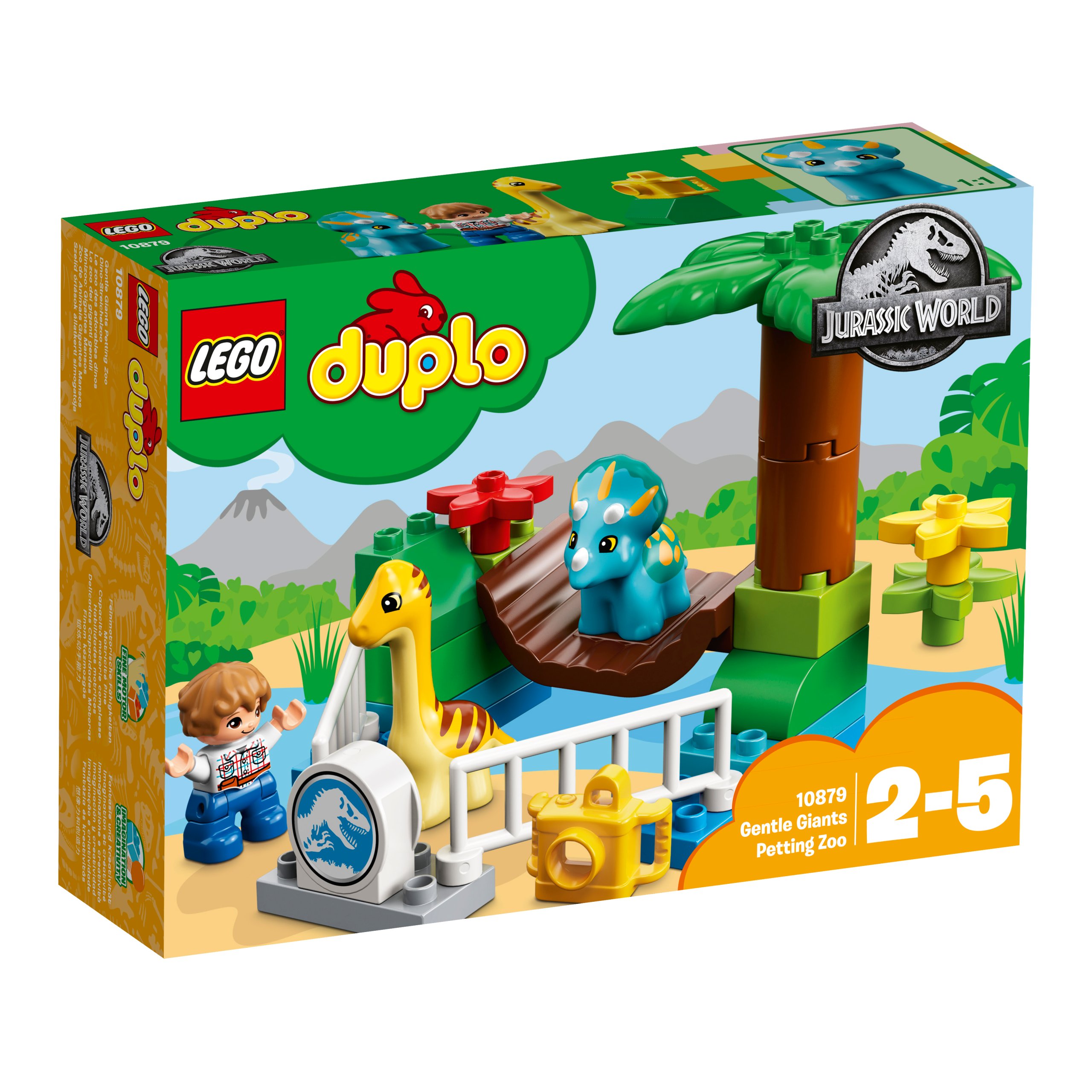 Lego Duplo 10879 Mírní obři pro malé Fanoušky Dinosaurů – dárek