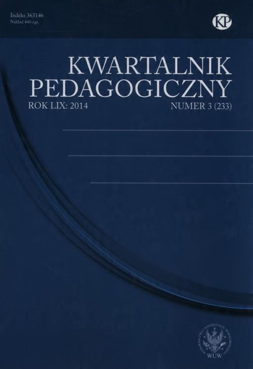 

Kwartalnik pedagogiczny 3/2014