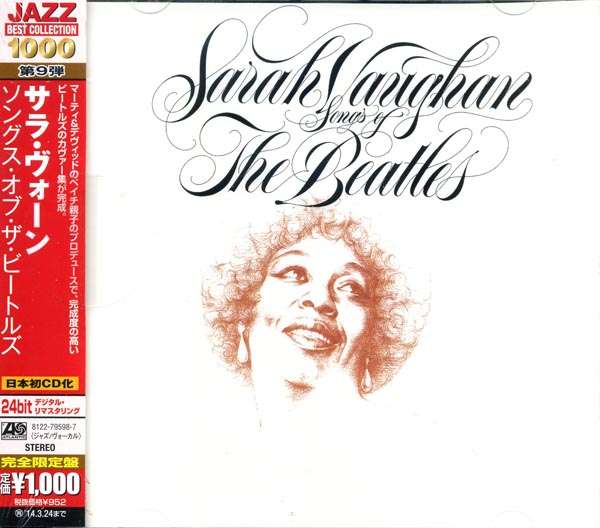 

Sarah Vaughan Songs Of The Beatles CD