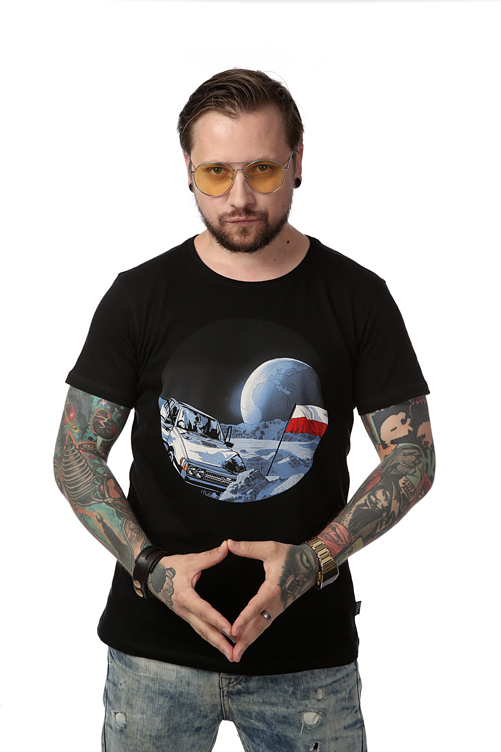 

T-shirt męski Polonez na księżycu Legendy M