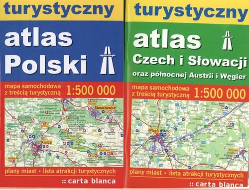 

Turystyczny atlas Czech i Słowacji oraz północnej