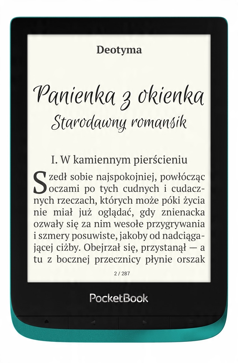 

Czytnik e-booków 6'' PocketBook Touch Lux 4