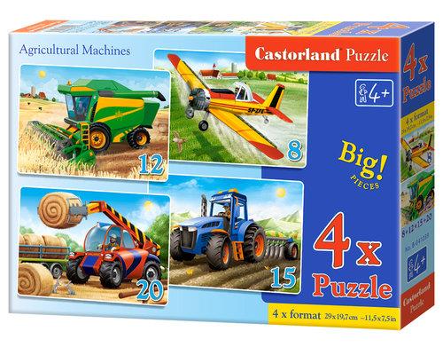 

4x1 Puzzle 8-12-15-20 Agricultural Machines