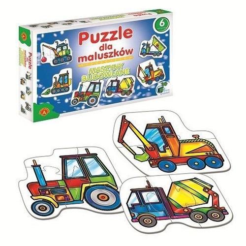 

Puzzle dla Maluszków Maszyny Budowlane Alexander