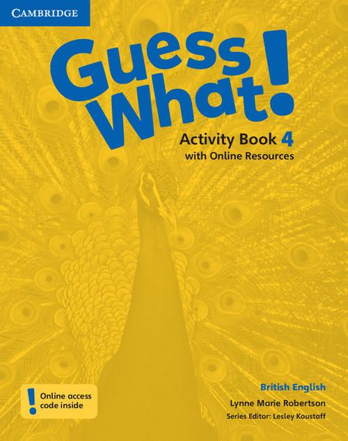 

Guess What! 4 Activity Book with Online Resources