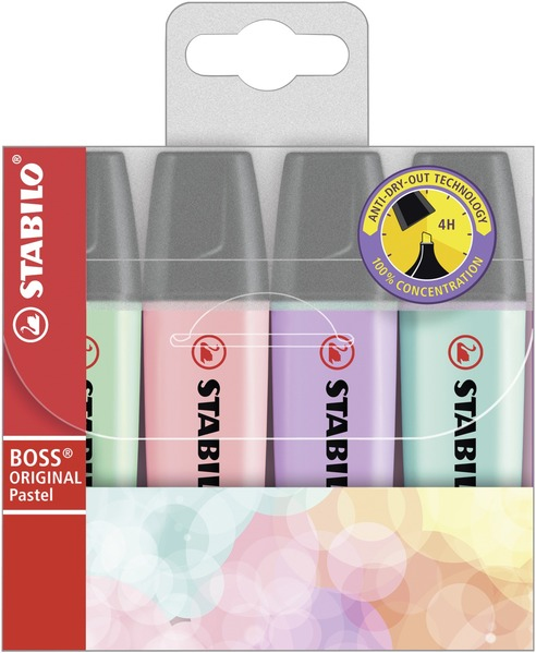 

Marker Stabilo Boss Original 4 szt.