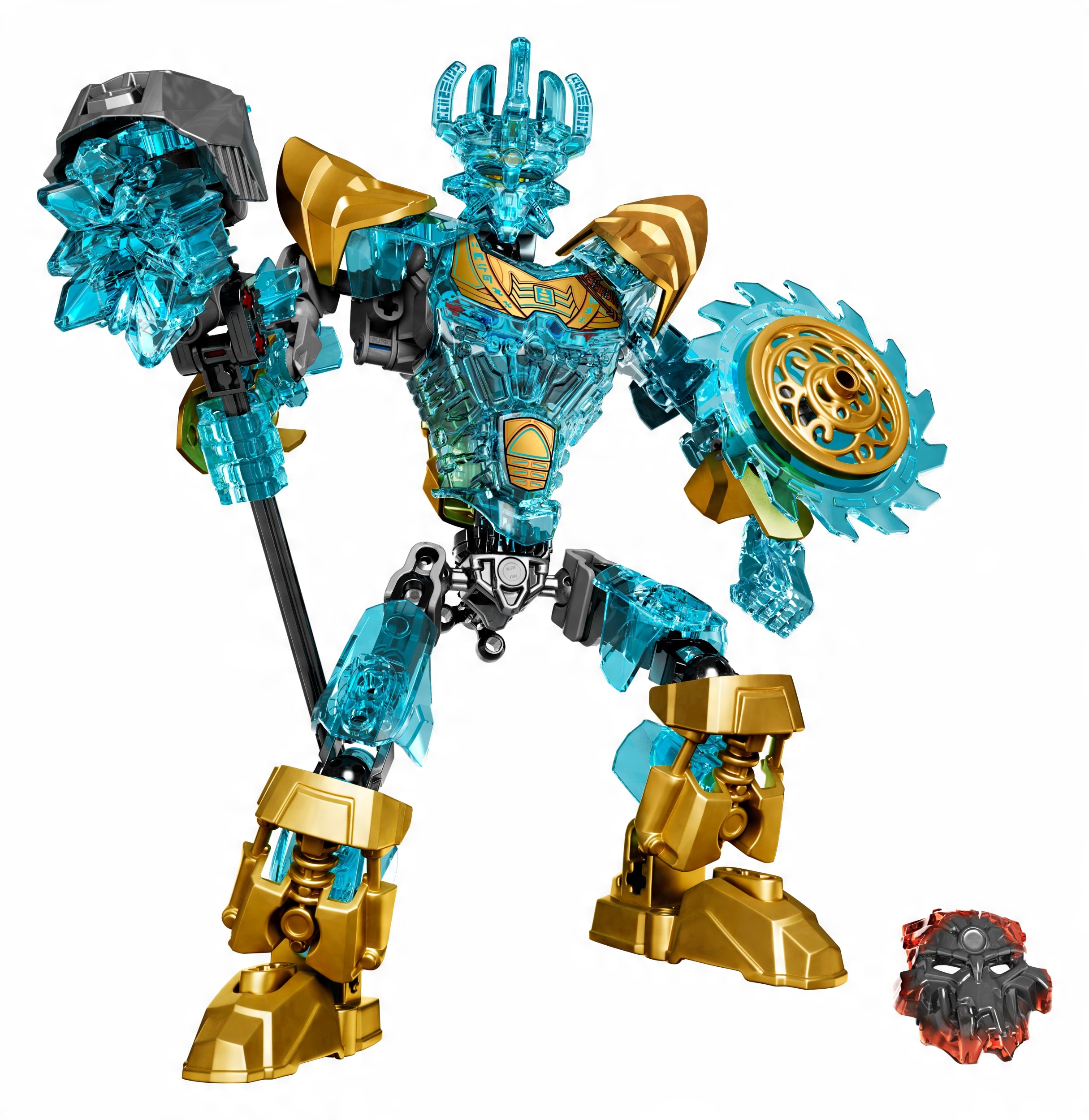 LEGO Bionicle 71312 Ekimu Mask Maker б/у робот. Повний комплект -  docom.com.ua