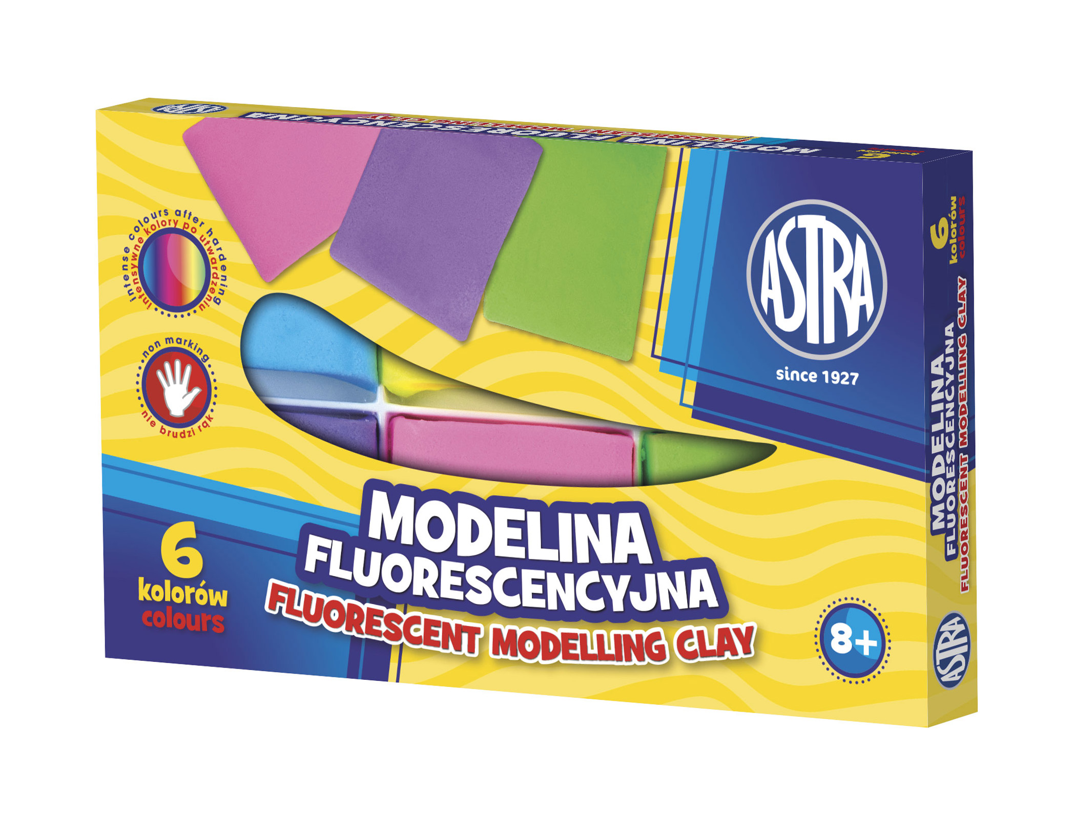 

Modelina fluorescencyjna 6 kol. Astra 83911902