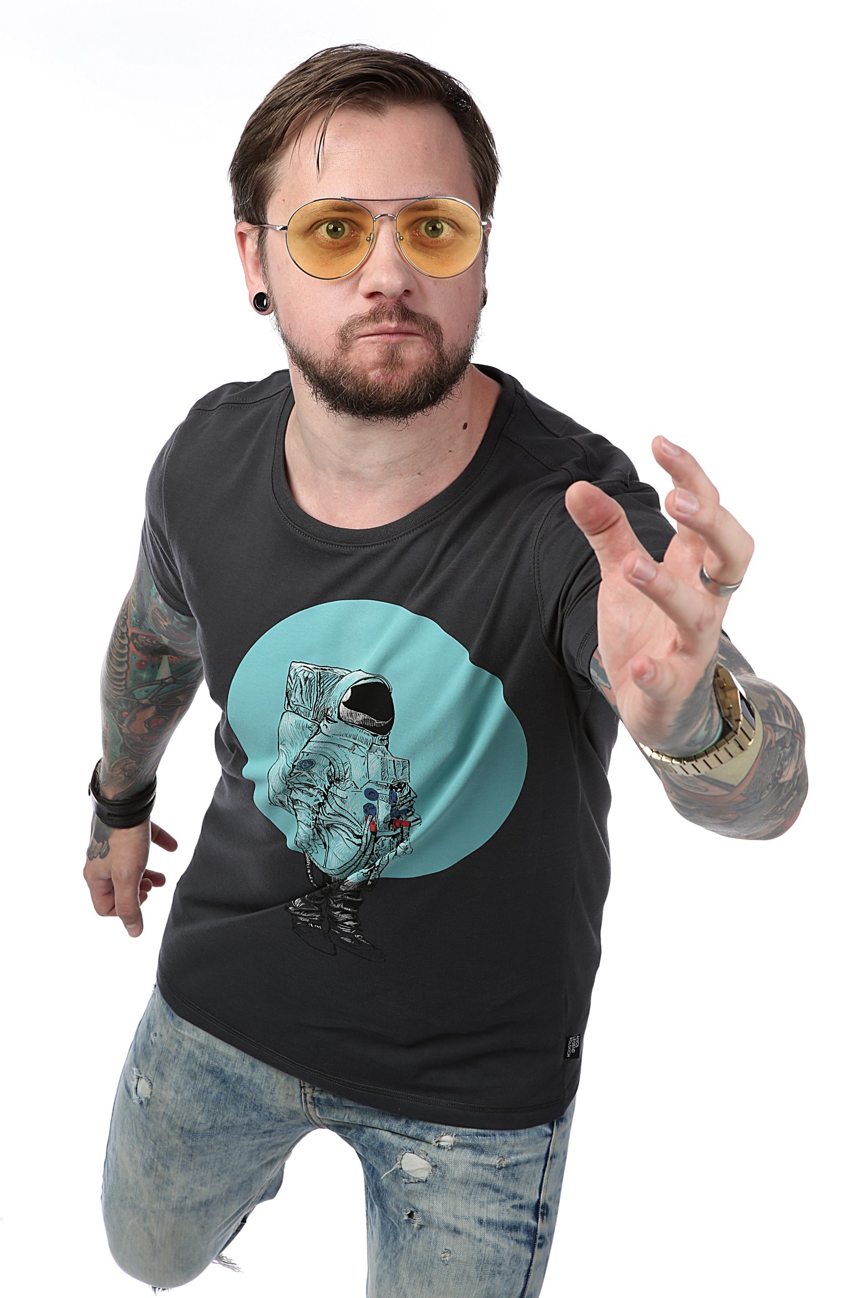 

T-shirt męski Astronauta Legendy Polskie L