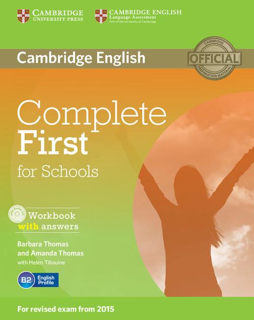 

Complete First for Schools Workbook with answers +