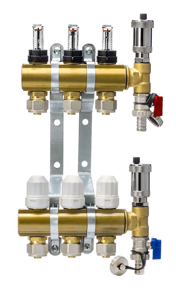 Rozdzielacz 3obw ogrzewania podłogowego euroconus Kod producenta 34243