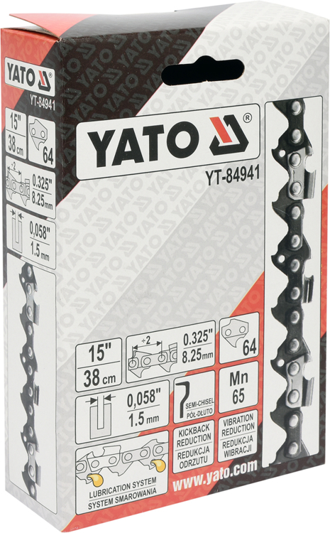 Łańcuch tnący do piły 37,5cm/64/325"/1,5 YATO Kod producenta YT-84941