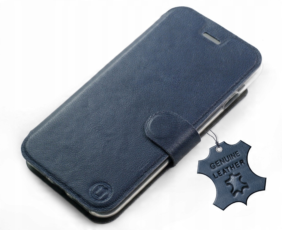 

Etui Mobiwear do Apple iPhone 6S - Blue Leather