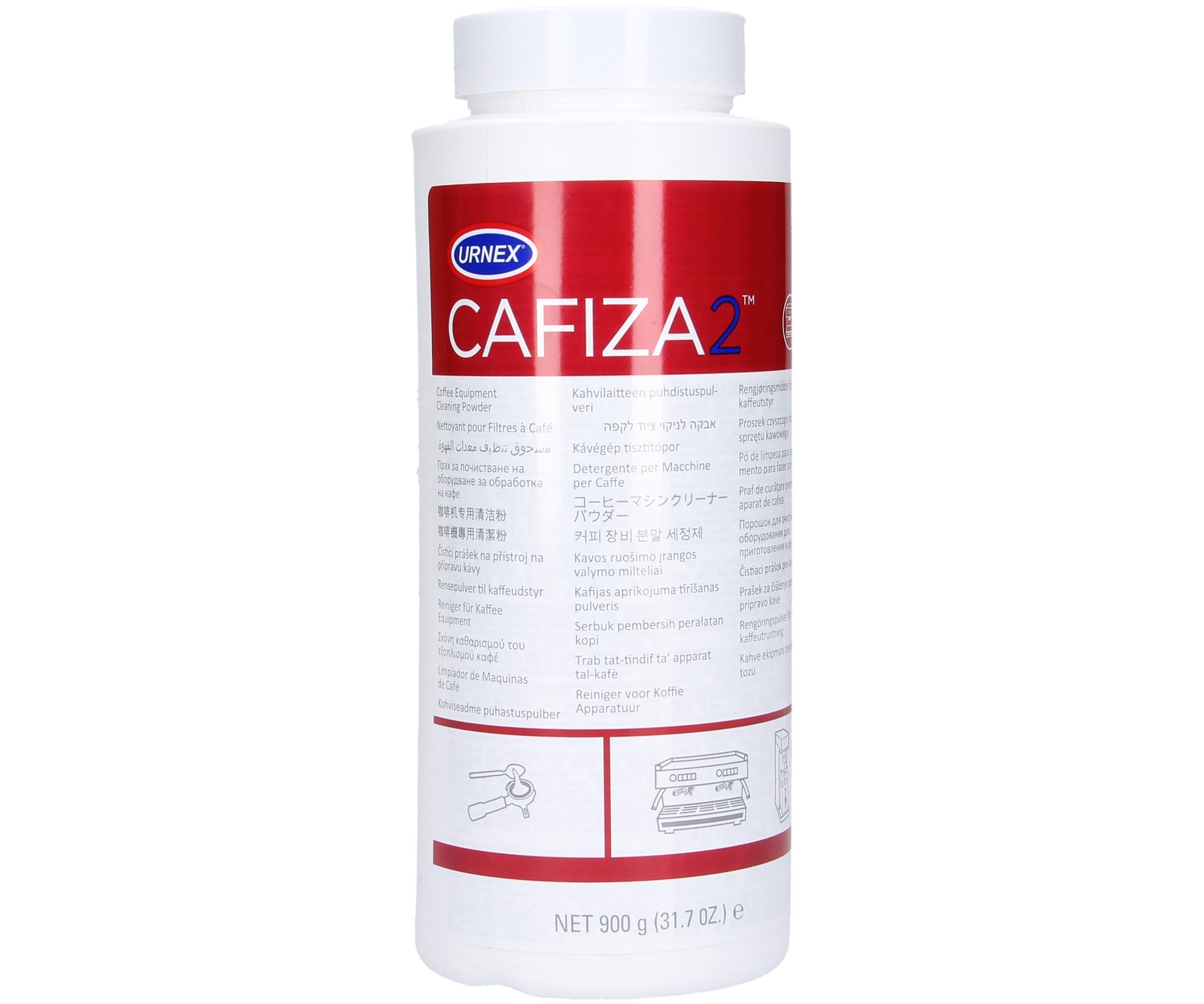 

Urnex CAFIZA2 Proszek do czyszczenia ekspresu 900g