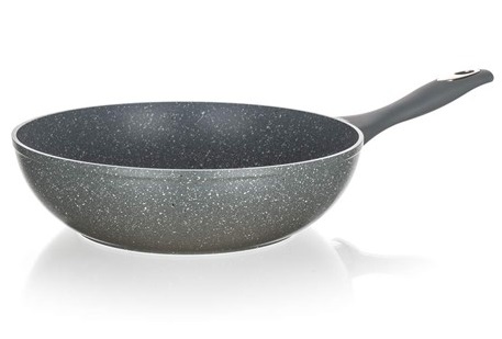 

Patelnia głęboka Wok Banquet Granite 28CM Grey