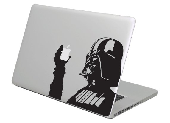 

Naklejka na Macbooka Air/Pro Darth Vader ręka