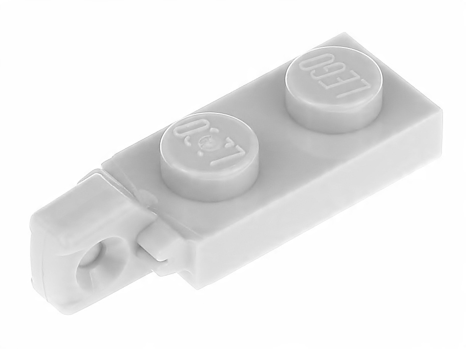 

Lego Płytka zaczep 1x2 44301 szara jasna 2 szt.