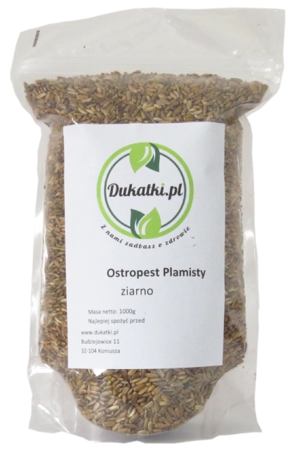 

Ostropest plamisty Ziarno Świeży Zdrowa Dieta 1kg