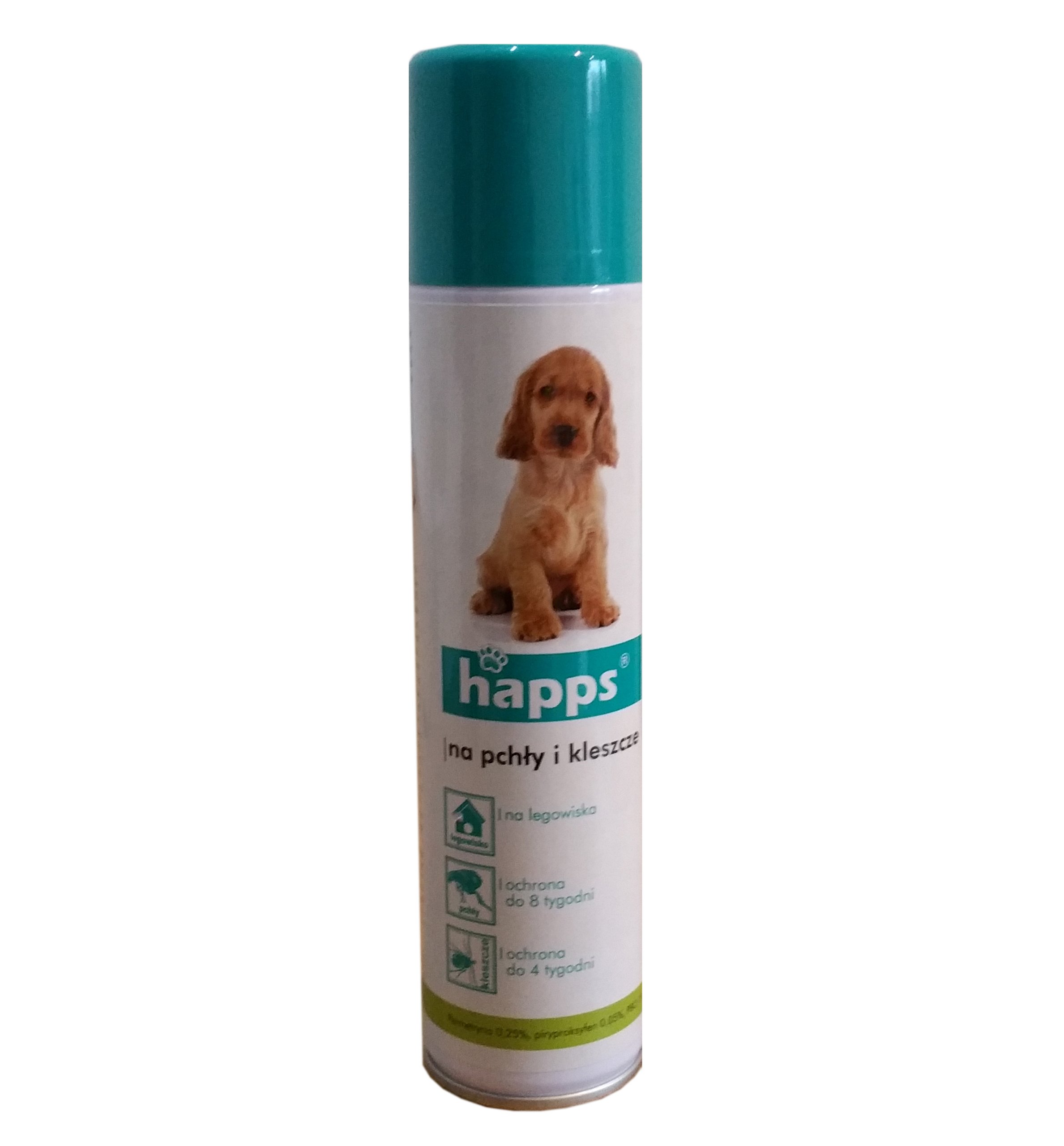 

spray na pchły kleszcze dla Psa Psów Happs areozol