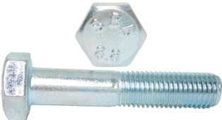 

M10x1,25x50 Śruba kl.8.8 ocynk Din 960 2szt.