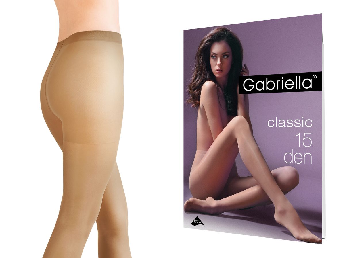 

Rajstopy Gabriella Classic 15 den Neutro 5