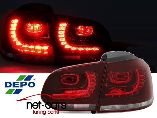 ФАРИ ЗАДНЄ VW GOLF 6 VI R32 36 08- LED СВІТЛОДІОДНІ CD