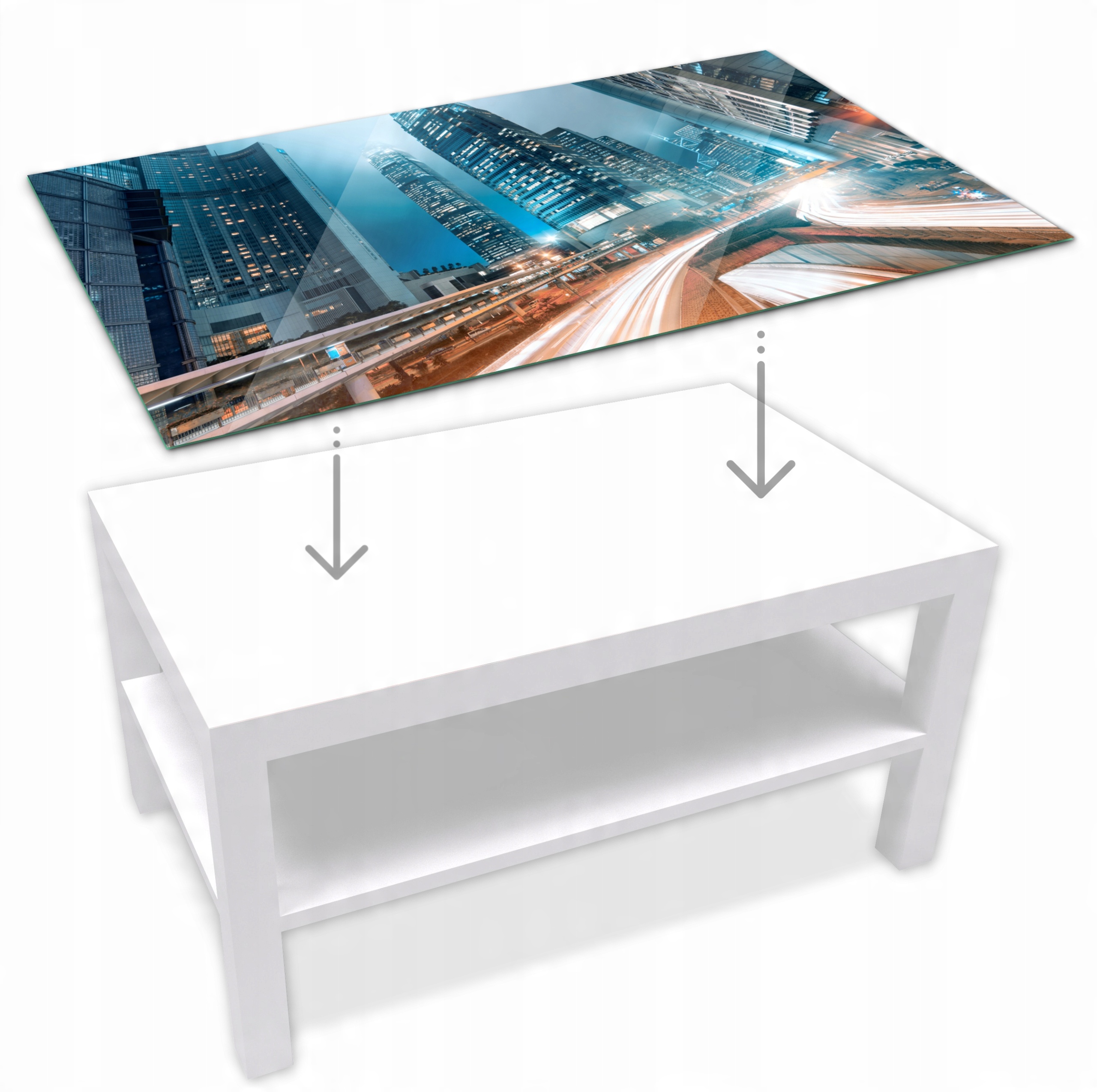 

Blat Ze Szkła Na Stolik Lack Ikea Home Glass Style