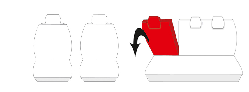 Pokrowce szyte na miarę Nissan Qashqai (2006-2013) Producent Auto-dekor