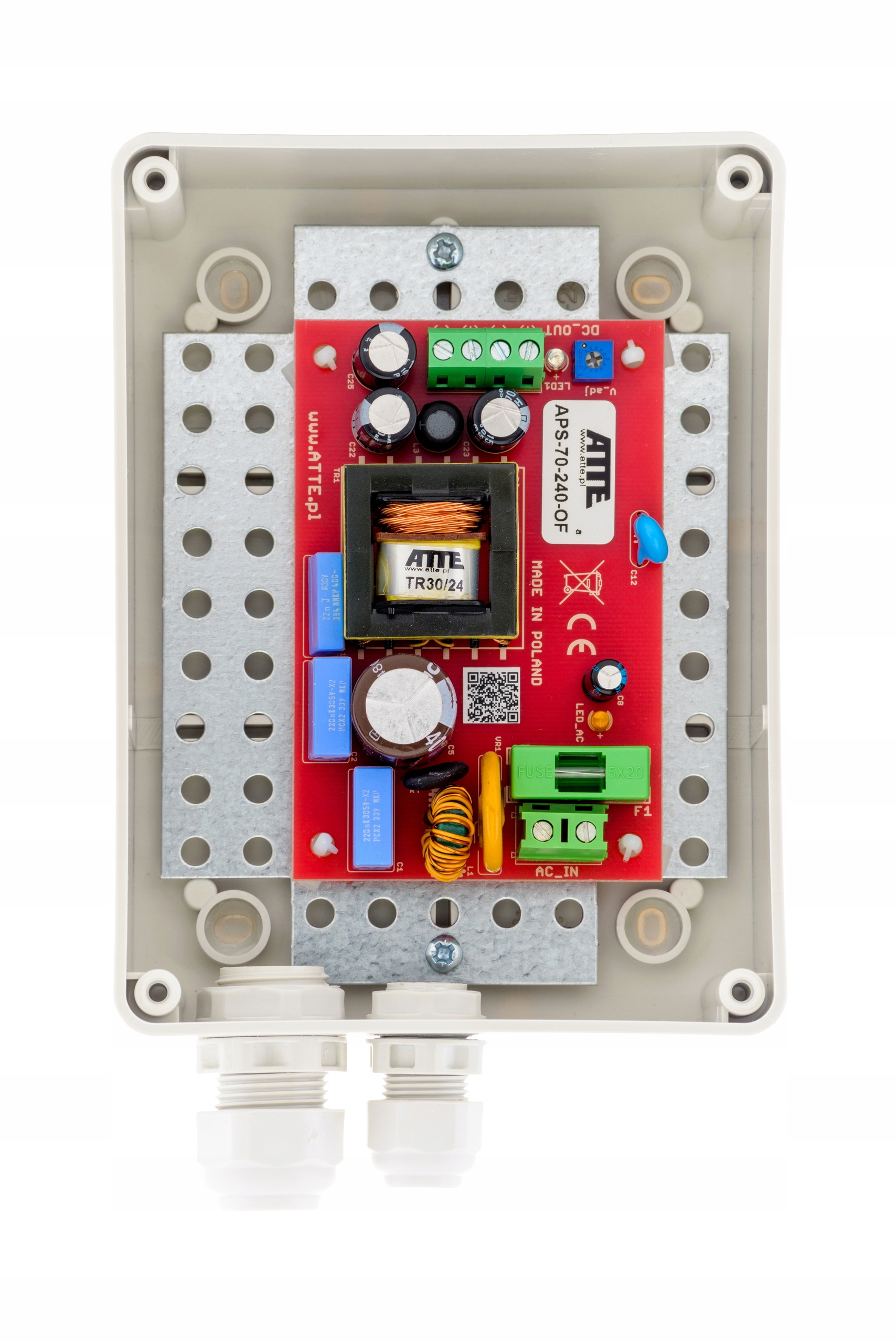 Napájací zdroj APS-70-240-S1 Spms 24V 3A 72W Atte