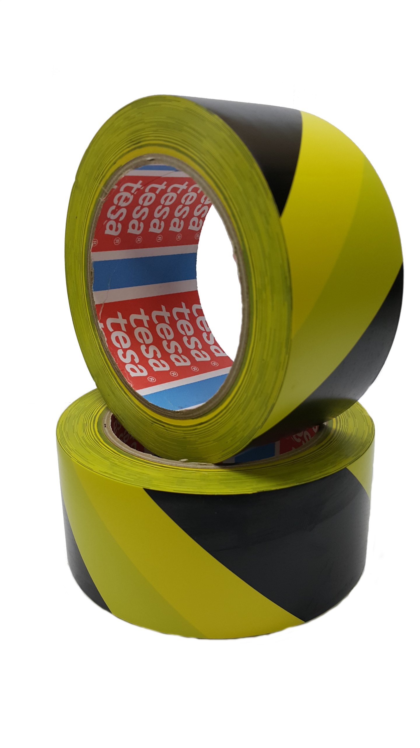 

Taśma Ostrzegawcza Żółto Czarna Tesa 50 mm x 33 m