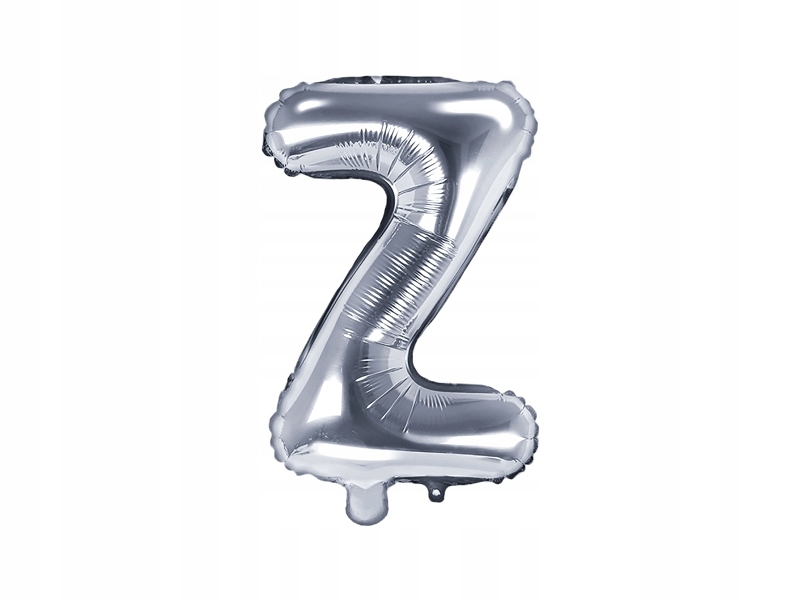 

Balon foliowy Z srebrny 35cm 1szt FB2M-Z-018