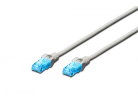 Patch cord F-utp kat. 5e 3m szary Digitus DK-1522-030