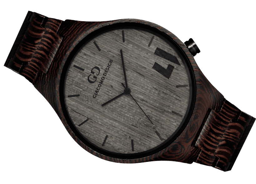 

Drewniany zegarek męski Giacomo Design GD08702