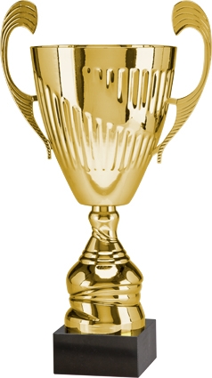 Puchar 7098 Metalowy h- 42 cm Grawer