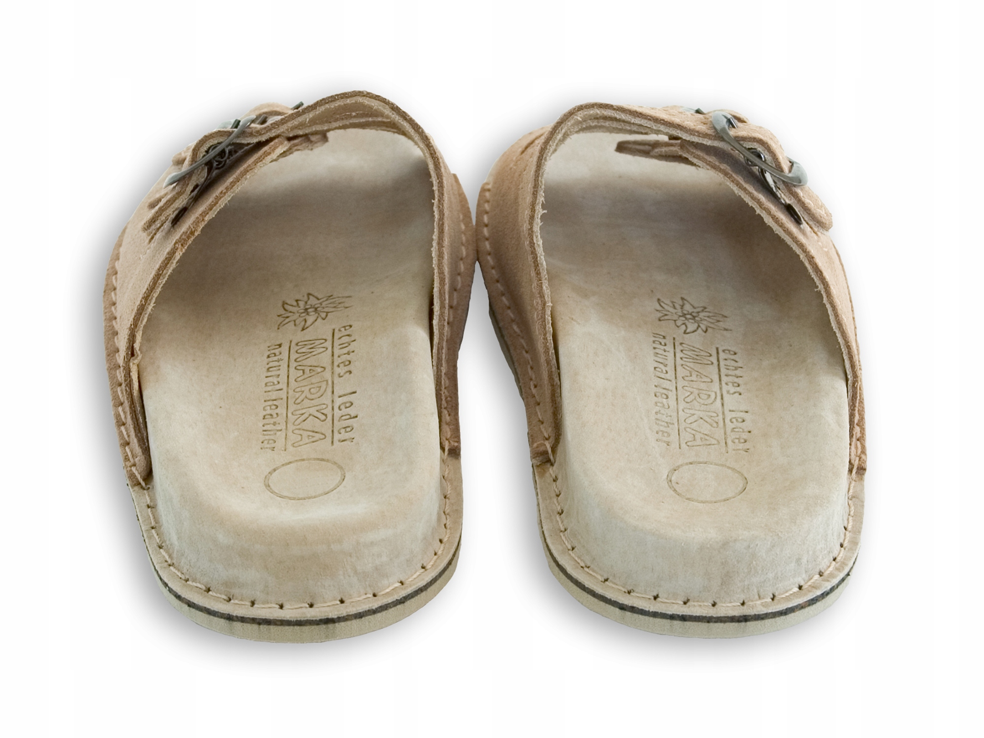 ORYGINALNE KLAPKI SKÓRZANE FUSBET PRODUCENT nr 45 Rozmiar 45