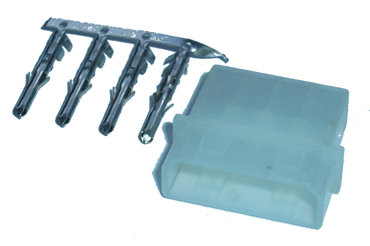 

Wtyk Komp typ Molex Męski 4pin 10sztuk (2546)