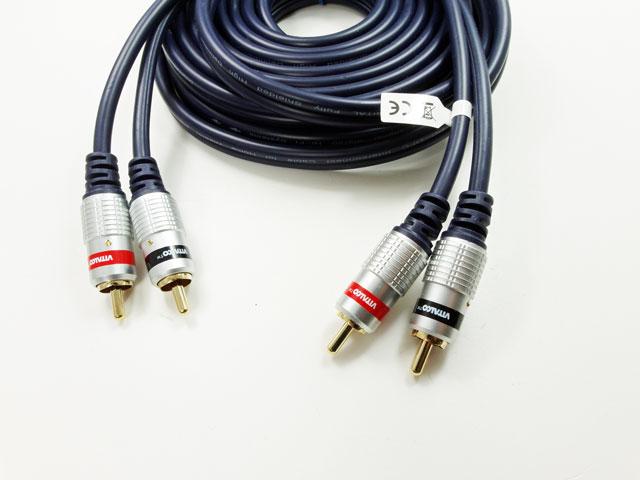 

kabel przewód 2x rca chinch Vitalco 10,0m