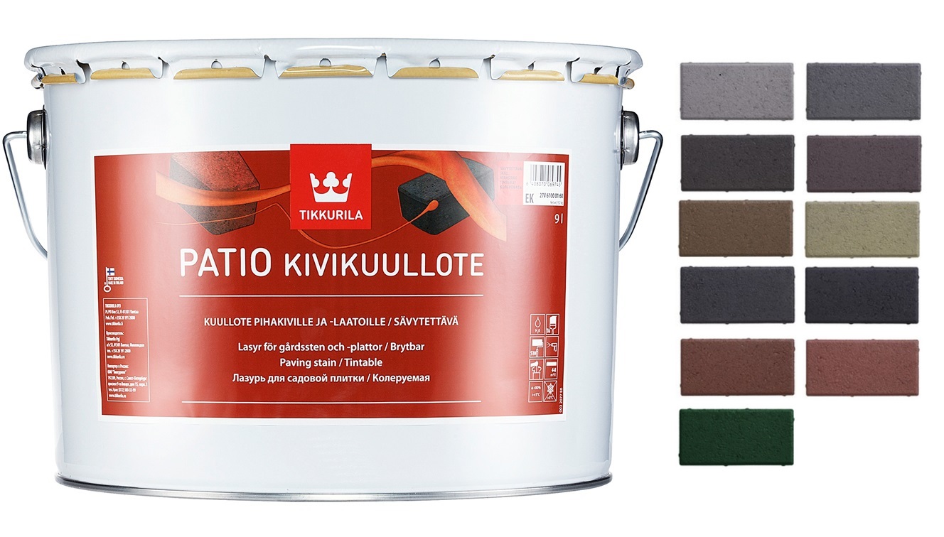 

Tikkurila Patio bejca do renowacji kostki 9l