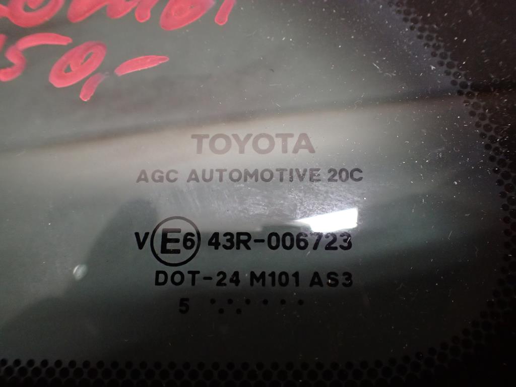 window left rear part TOYOTA AVENSIS KOMBI 2015
