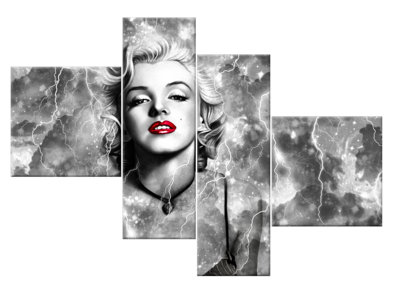 

Obraz Marylin Monroe elektryzuje 100x70 Ludzie